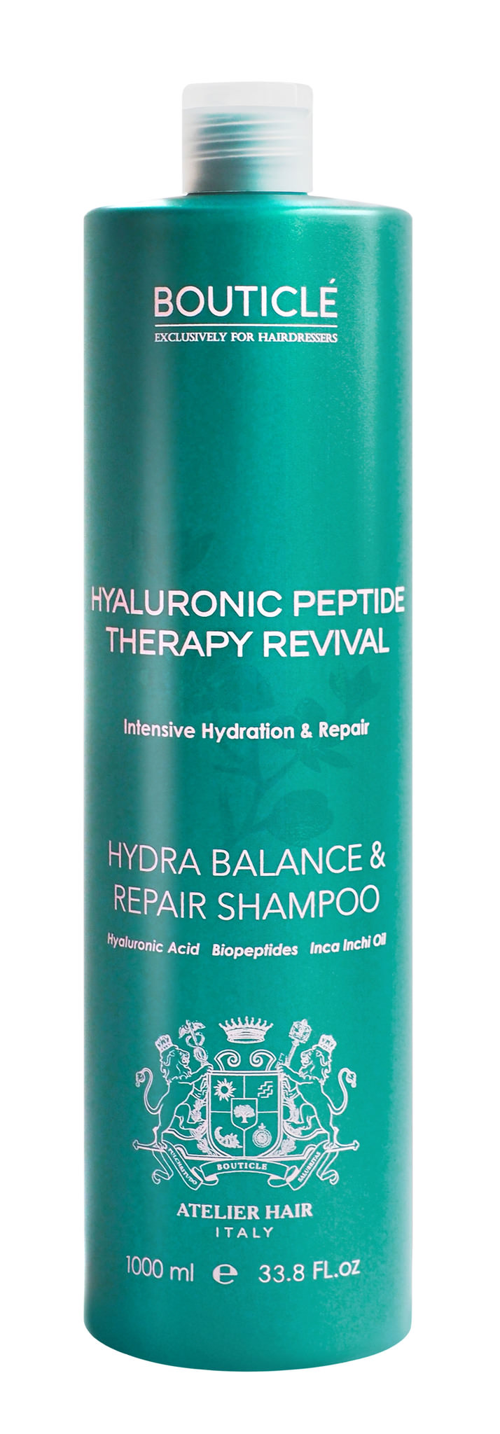 Bouticle Увлажняющий шампунь для очень сухих и поврежденных волос “Hydra  Balance & Repair Shampoo” 1000 мл, 3108012